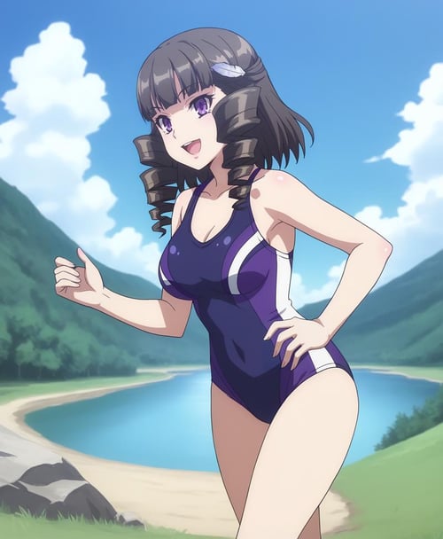 Fumika Shinshijuin 新紫集院 文ヶ (Kandagawa Jet Girls) by Ttan on Tensor.Art