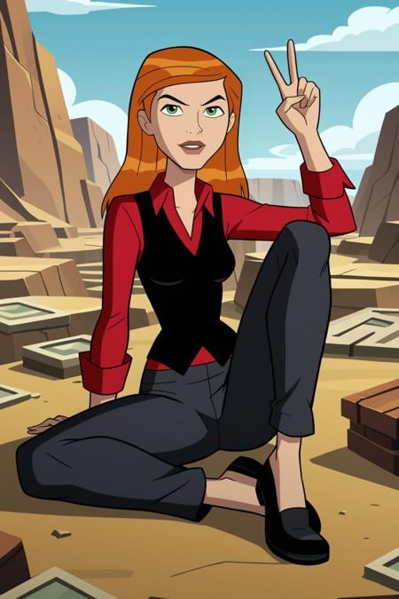Gwen Tennyson (Alien Force) (Pony DIffusion XL) by User 123 on Tensor.Art