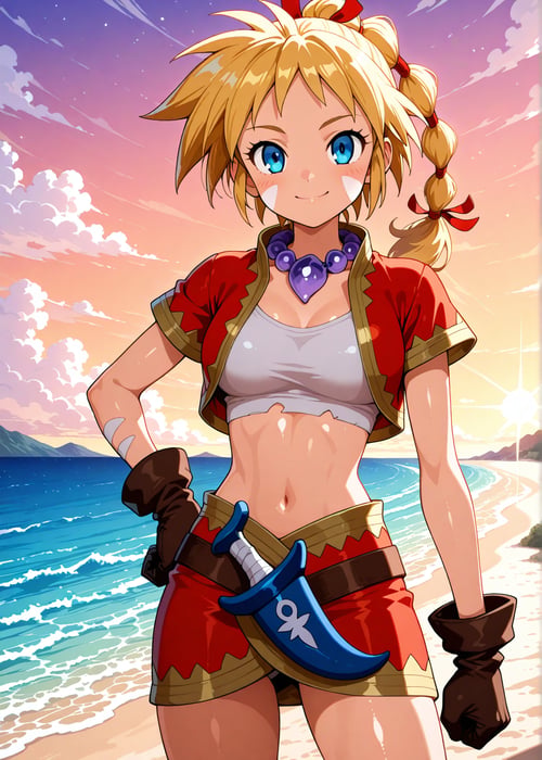 キッド(クロノクロス) Kid(Chrono Cross) by DarkModeOP on Tensor.Art
