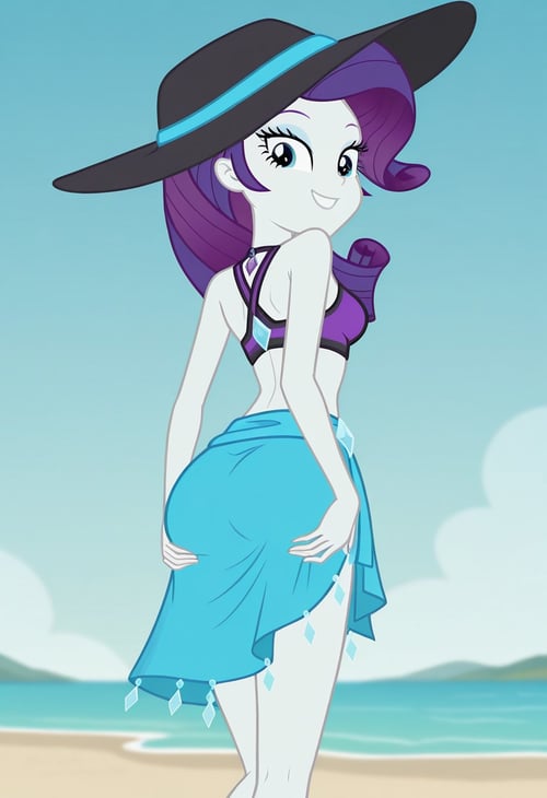 Rarity swimsuit | Equestria girls | illustriousXL by tupirish on Tensor.Art