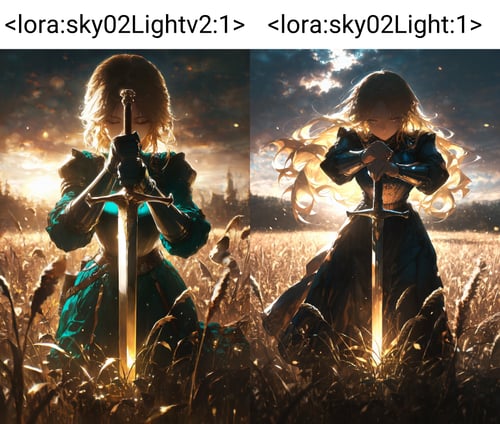 sky02 Light and shadow Style [Aniam] by EDICT on Tensor.Art