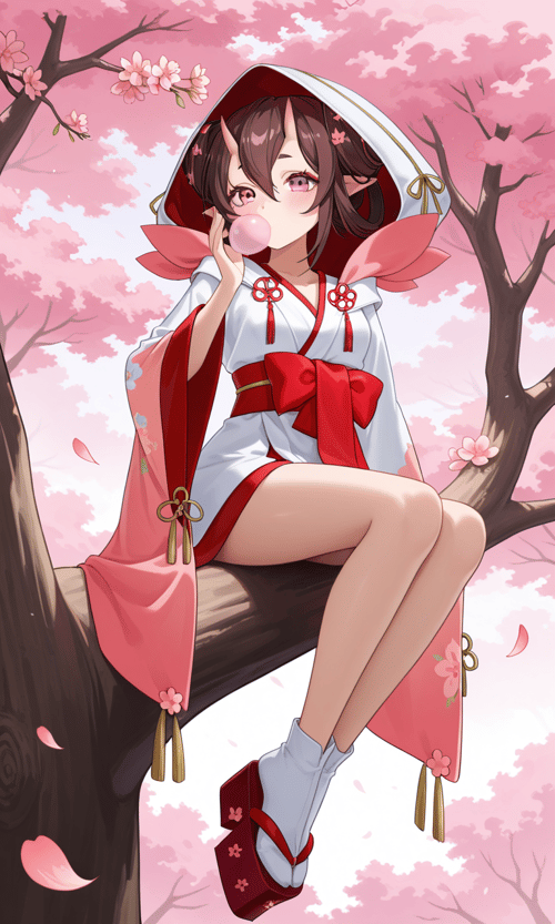 Momo no Sei (Onmyoji) by miaomiao on Tensor.Art