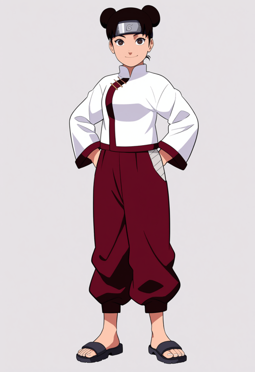 Tenten (Naruto Shippuden) - Konan by Konan on Tensor.Art