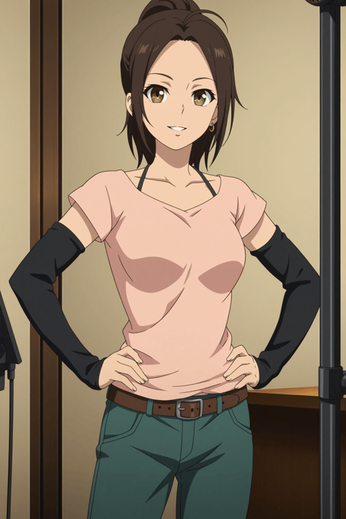 Asuka Fuji 藤 明日香 (SHIROBAKO) - Player1ready by Ttan on Tensor.Art