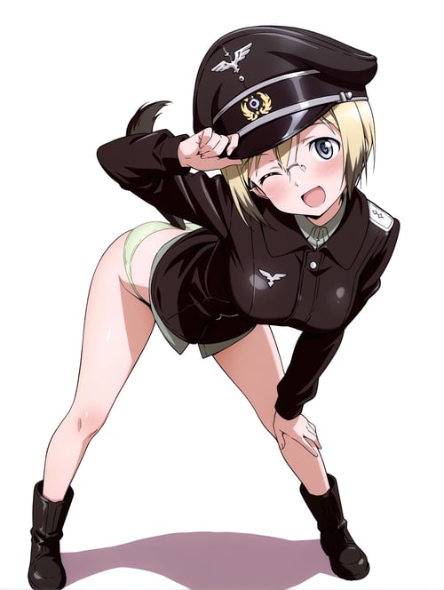 【Illustrious】 エーリカ・ハルトマン ストライクウィッチーズ (Erica Hartma by sg5e3 on Tensor.Art