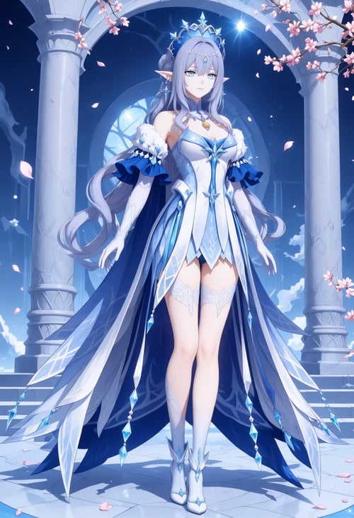 冰之女皇-原神-Illustrious光辉 by 云落 on Tensor.Art
