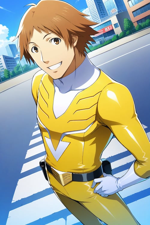 Yosuke Hanamura (Persona) by IkemenAddictAi on Tensor.Art