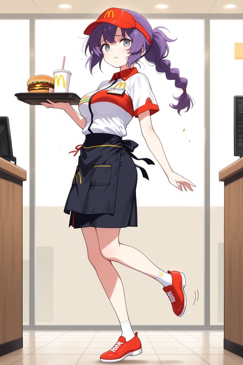 mcdonald's uniform / 日本マクドナルド旧制服 by yy on Tensor.Art