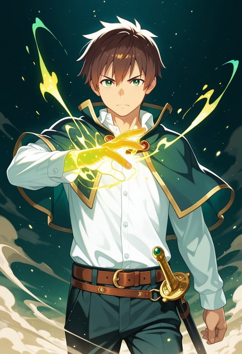 Kazuma Satou | KonoSuba: God's Blessing on This Wonderful World! by Min on Tensor.Art