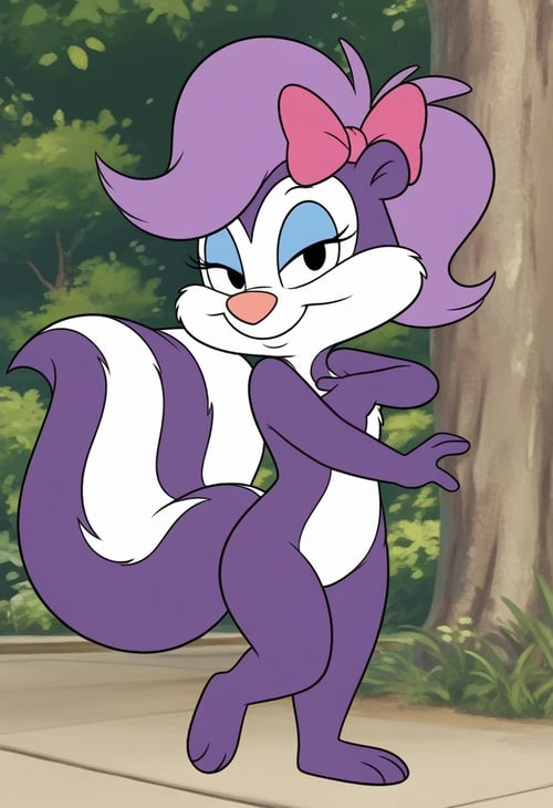 Fifi la fume V2 ( tiny toons ) by Heart Shaped Box on Tensor.Art
