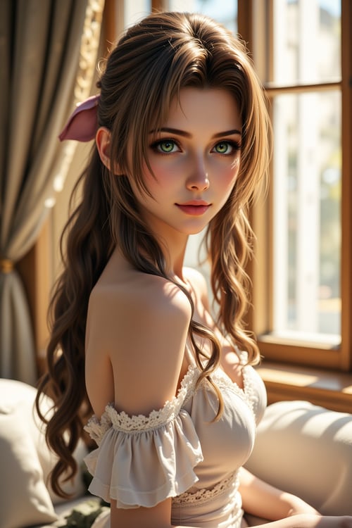 Aerith Gainsborough SoloLoRA by Solo on Tensor.Art
