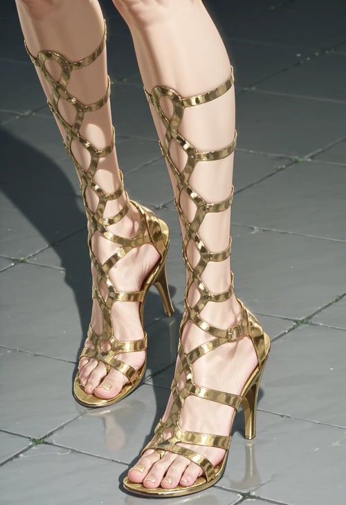 Goddess Sandals by reprinter on Tensor.Art
