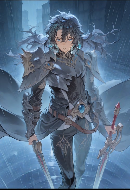 Silver and Blood CG artstyle by Pio on Tensor.Art