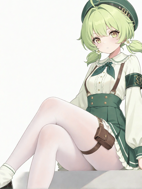菽由/豌豆娘（植物娘大战僵尸） by RPG on Tensor.Art