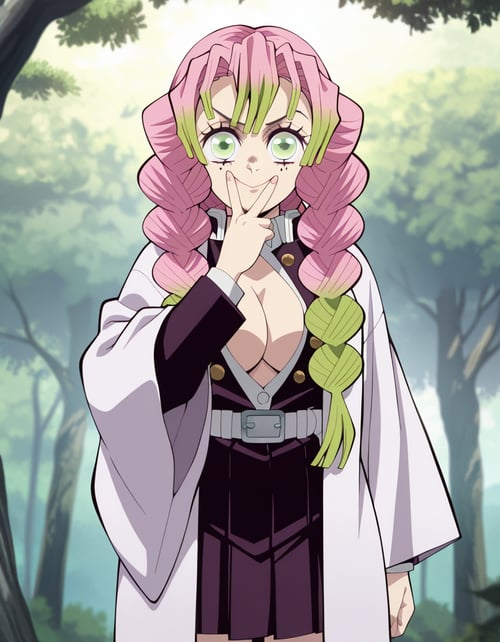 Mitsuri Kanroji (Demon Slayer) - Nochekaiser881 by GleamingBlue on Tensor.Art