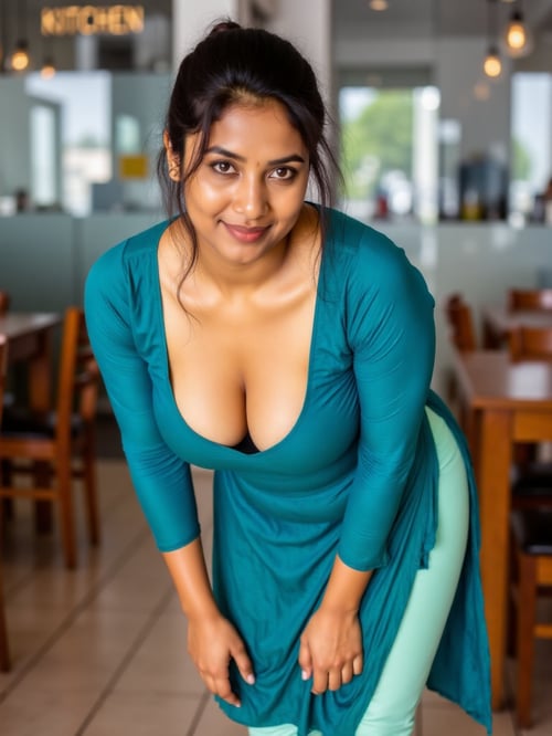 Downblouse saree for flux by BeuT_Ai on Tensor.Art