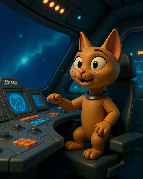 Space Cats - 3D/Pixar Astronaut Kittens by ThalisAI on Tensor.Art