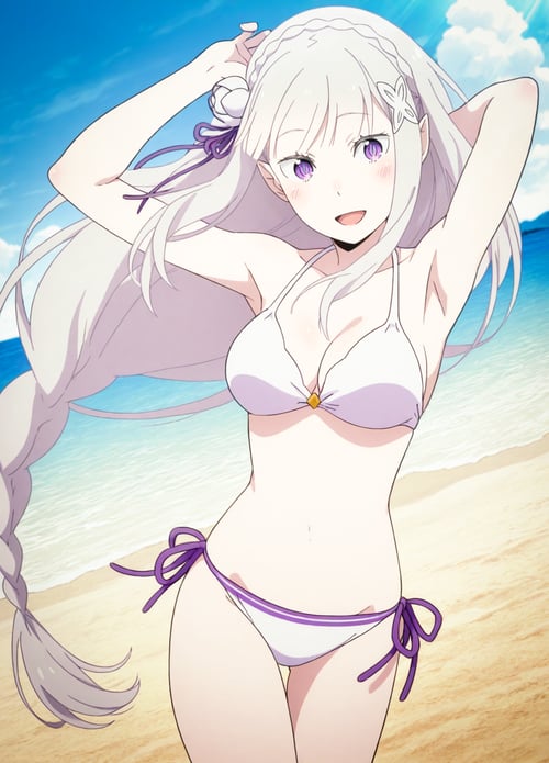 Emilia Re:Zero kara Hajimeru Isekai Seikatsu SS4 by SagiAsa on Tensor.Art