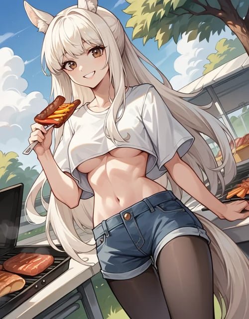 Platinum (Arknights)- PONY XL by reprinter on Tensor.Art