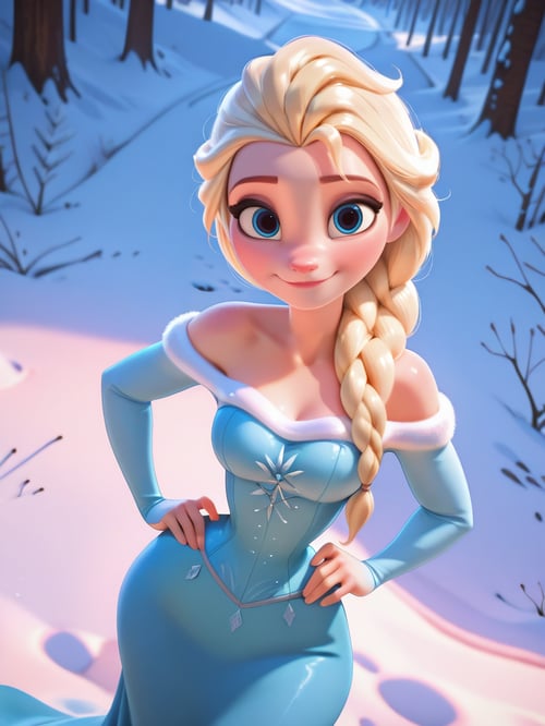 Elsa (Frozen) by Awawa on Tensor.Art