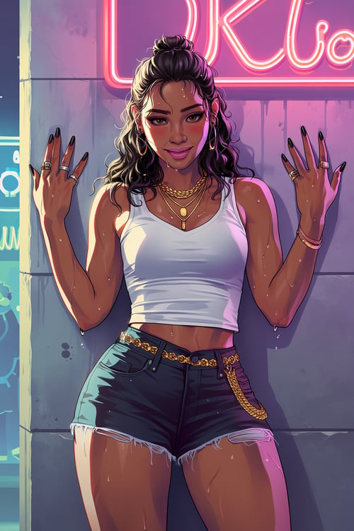 GTA Artwork Style by Grogu on Tensor.Art