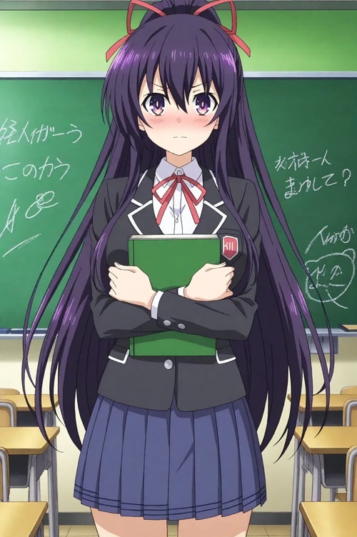Tohka Yatogami (夜刀神十香) - Date a Live(デート・ア・ライブ) S1 by Katori Konoe on Tensor.Art