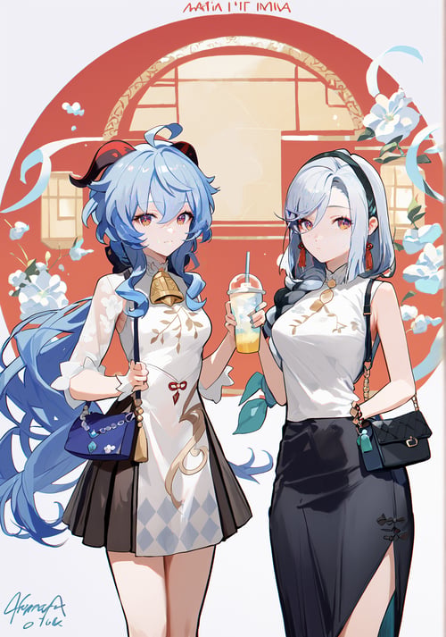 (A3|Pony|Kohaku)SDXL_Lora-仙人师徒仨(全服装):闲云&申鹤&甘雨-原神 by Tangerboom on Tensor.Art
