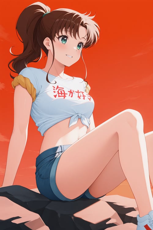 UMI GA SUKI (海が好き) Shirt by Farfegnugen on Tensor.Art