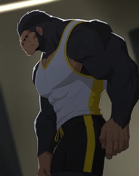 Apeman (Egyxos) (NoobAI) (AD) by user_720431629750874608 on Tensor.Art
