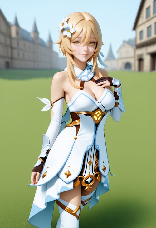 Lumine / Female Traveler | Genshin Impact by Min on Tensor.Art