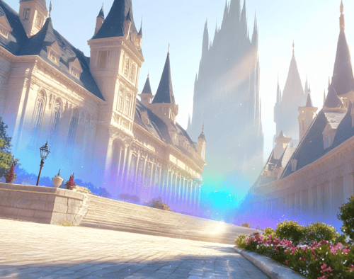 Anime Fantasy Architecture (Buildings) (NoobAI) (AD) by Min on Tensor.Art
