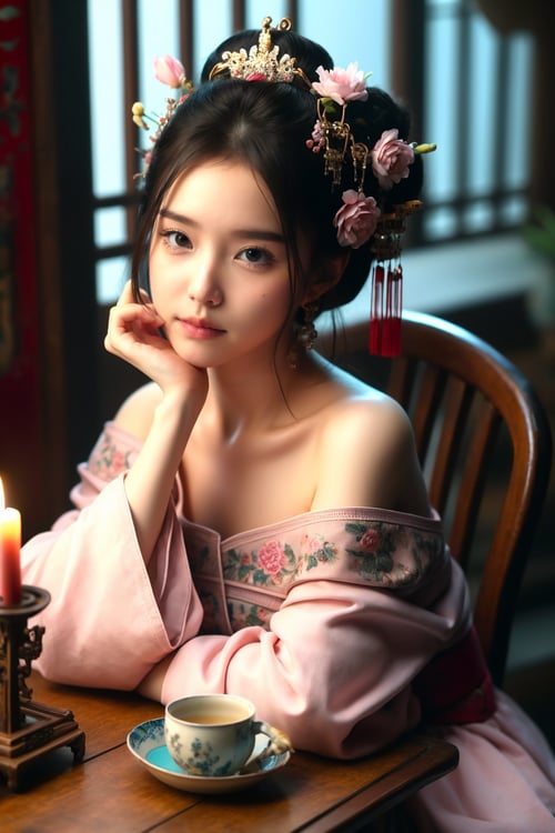 嫣月楼--1.5国风汉服新春版 by Kim on Tensor.Art
