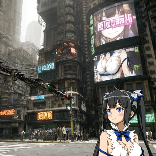 Cyberpunk City (Stellar Blade: Blood Rain) by 鬼畫符 on Tensor.Art