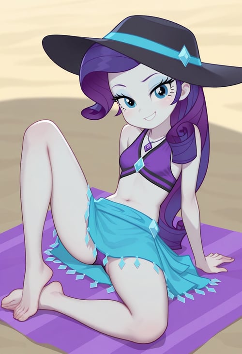 Rarity swimsuit | Equestria girls | illustriousXL by tupirish on Tensor.Art
