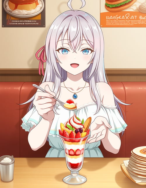 Alisa Mikhailovna Kujou アリサ・ミハイロヴナ・九条 Roshidere by soralz on Tensor.Art