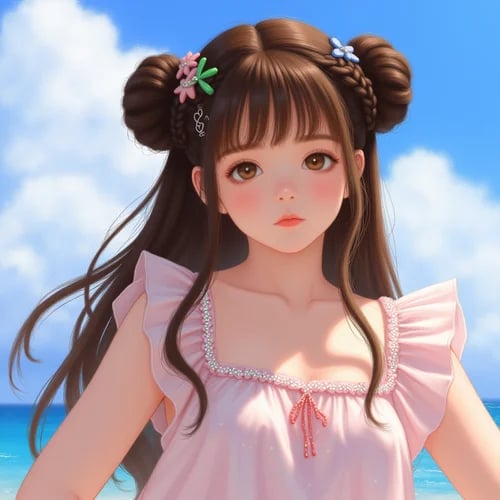 粒突箱鲀F.1 泡泡女孩 by 粒突箱鲀点点 on Tensor.Art