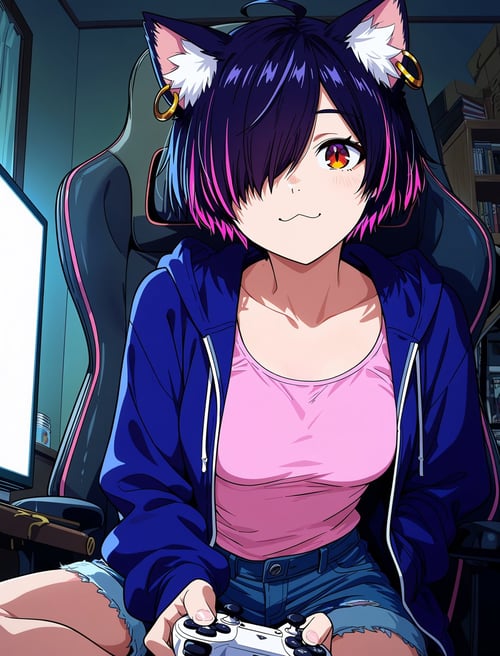 YaniNeko Characters pack V2 / ヤニねこ / 尼古喵喵 by Min on Tensor.Art