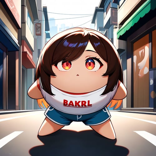 Ball shaped girl by Fominhavi on Tensor.Art