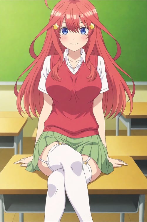 Nakano Itsuki (中野 五月) - Gotoubun no Hanayome by Katori Konoe on Tensor.Art
