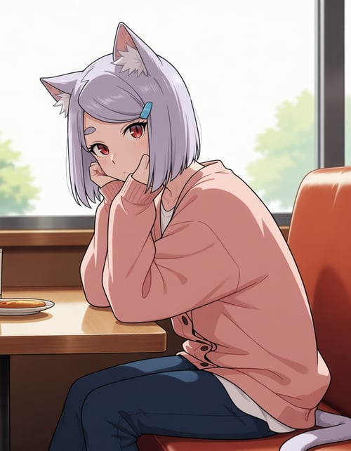 Imoko Satou 佐藤妹子 Yani Neko by soralz on Tensor.Art