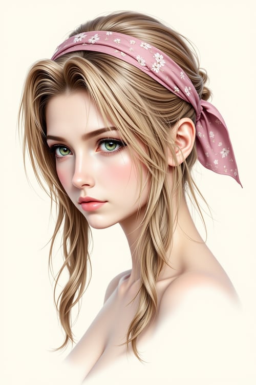 Aerith Gainsborough SoloLoRA by Solo on Tensor.Art