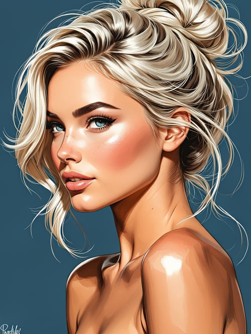 Shedevrum Style Illustration (LoRa Flux2 klein 9B) by Aleks_Baskakov on Tensor.Art