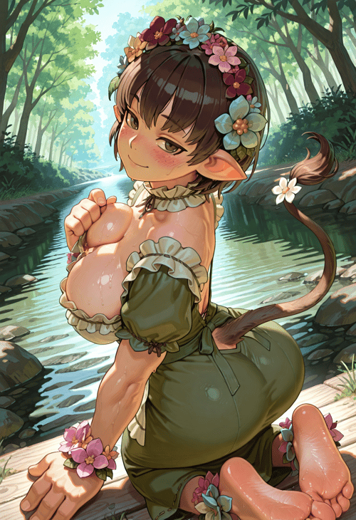 Troll Girl - Monster Girl Encyclopedia (MGE) by user_874754251056777575 on Tensor.Art