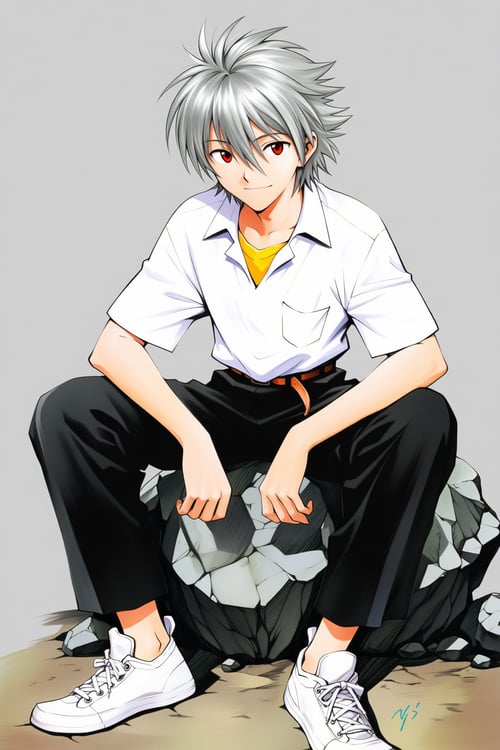 [Anima] Sadamoto Yoshiyuki/贞本义行，EVANGELION/新世纪福音战士 by flyx3 on Tensor.Art