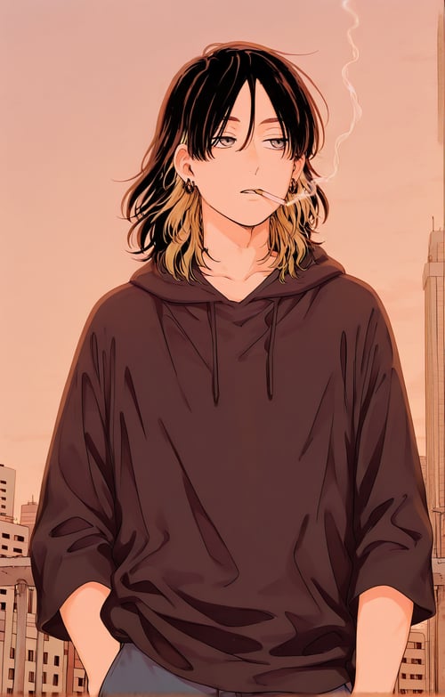 Ryo Kanae - Pink Heart Jam by Lineko on Tensor.Art
