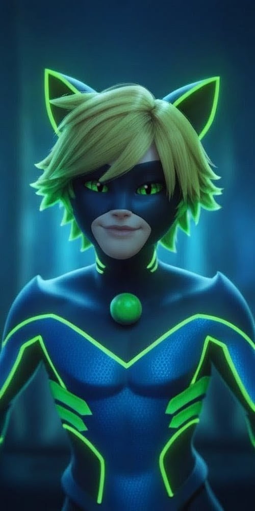 Aqua Noir S6, Ladybug, Miraculous, Pony by Tetete on Tensor.Art