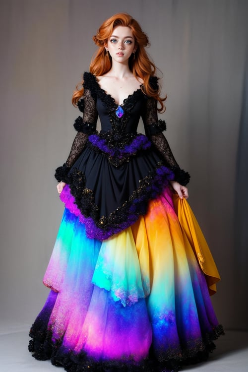 Black Opal Dress by miaomiao on Tensor.Art
