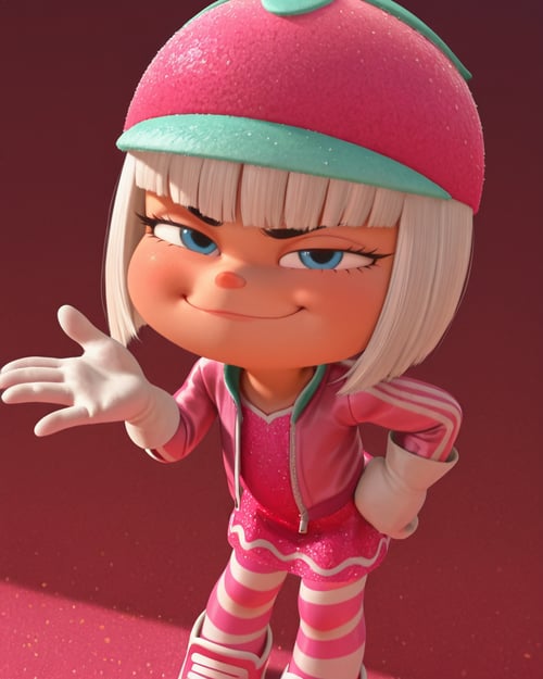 Taffyta Muttonfudge (Wreck-It Ralph) IL by PingkyXD on Tensor.Art