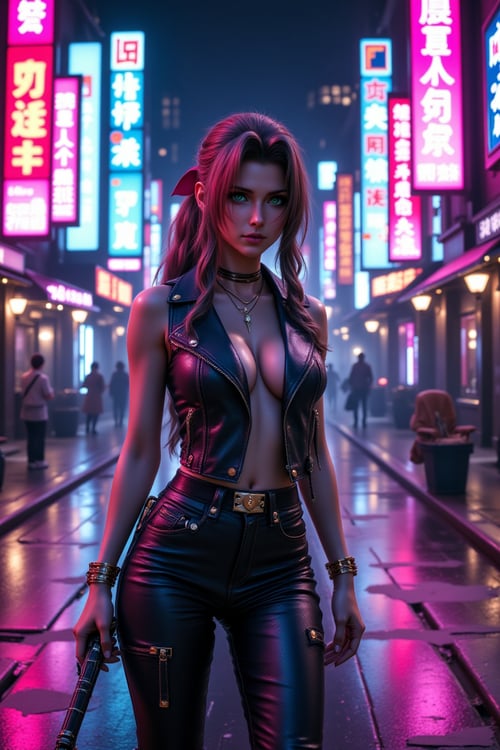 Aerith Gainsborough SoloLoRA by Solo on Tensor.Art