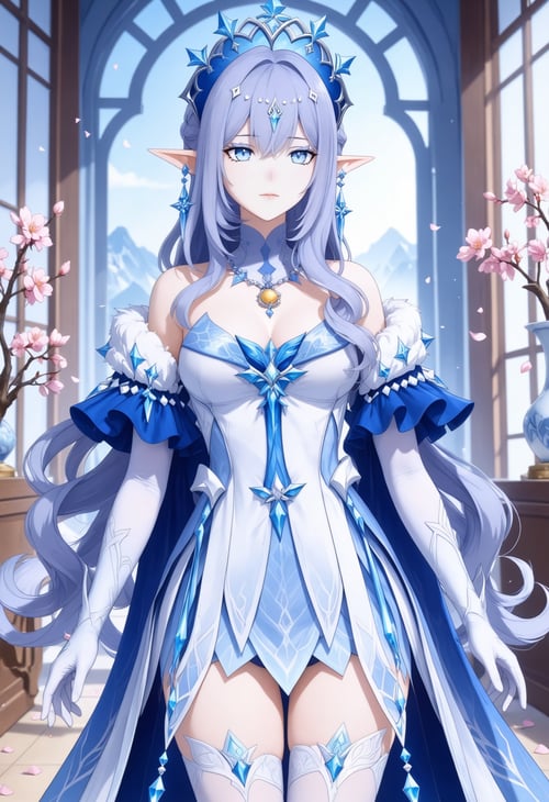冰之女皇-原神-Illustrious光辉 by 云落 on Tensor.Art